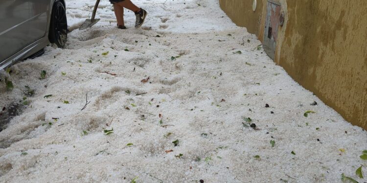 A Tricesimo la conta dei danni da grandine