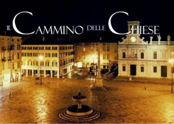 A Udine il Cammino (notturno) delle chiese