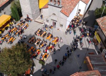 A Valle, servite 20 mila porzioni di castagne