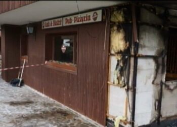 A fuoco un residence a Tarvisio