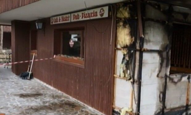 A fuoco un residence a Tarvisio