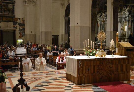 Al via la Novena di Pentecoste