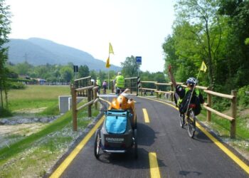 All’Alpe Adria l’Oscar italiano delle ciclovie