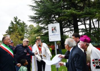 Alla Scuola Deciani parco intitolato a San Giovanni Paolo II