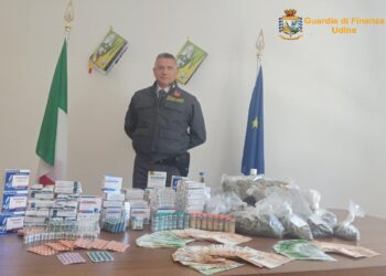 Anabolizzanti, arrestato bodybuilder a Tarcento