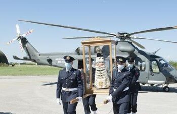 Atterrata a Rivolto la sacra effige della Madonna di Loreto