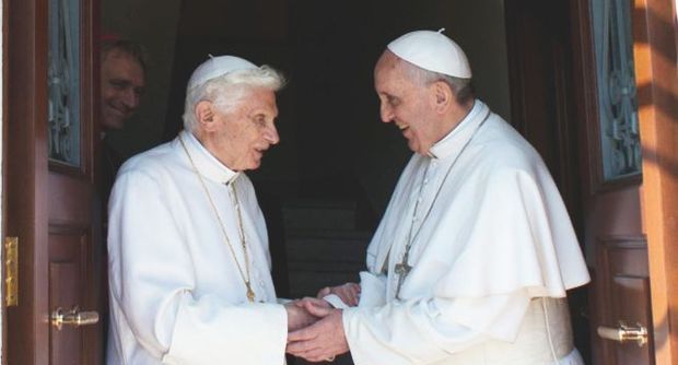 Benedetto a Francesco: la sua bontà è il luogo dove mi sento protetto