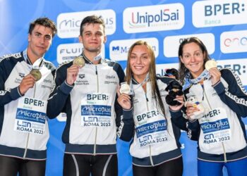 Bronzo per la friulana Alice Mizzau nella staffetta mista 4×200 stile libero