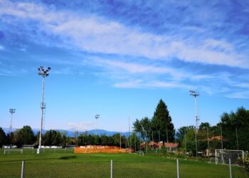 Buttrio, nuova illuminazione al campo di calcio