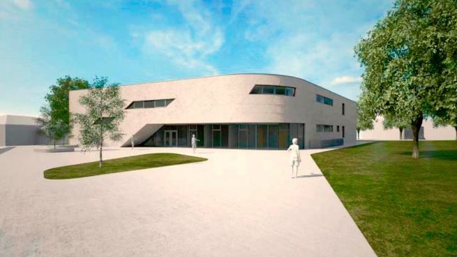 Buttrio, prima pietra della scuola media