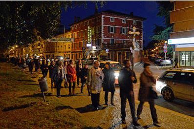 Cammino delle chiese, 14 tappe in una notte