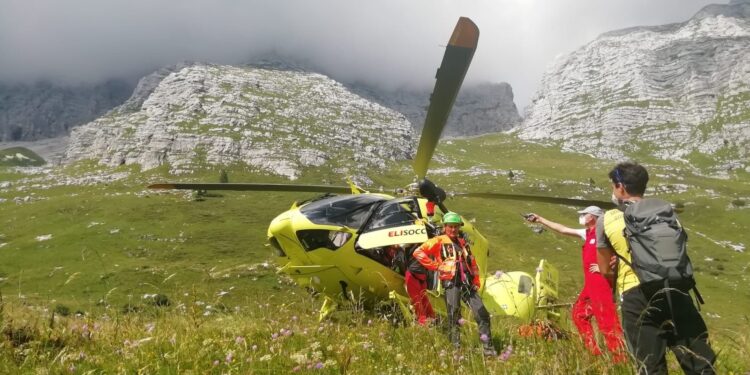 Colpo di calore in quota, soccorsi per un ottantenne