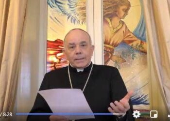 Video messaggio d’Avvento. E’ l’ora di trasformare le spade in aratri