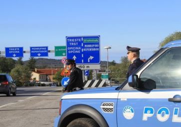 Fermati 53 migranti sul Carso triestino