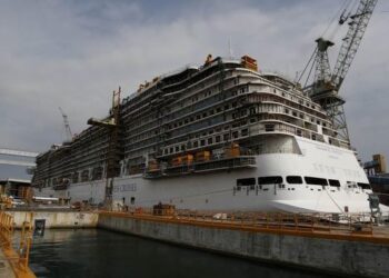Fincantieri, varata a Monfalcone la “Enchanted Princess”