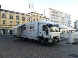 Giornata dei donatori di sangue, autoemoteca in piazza XX settembre