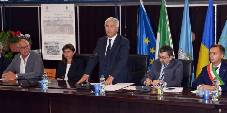 “Il Friûl al ringrazie e nol dismentee la solidarietât di Lignan”