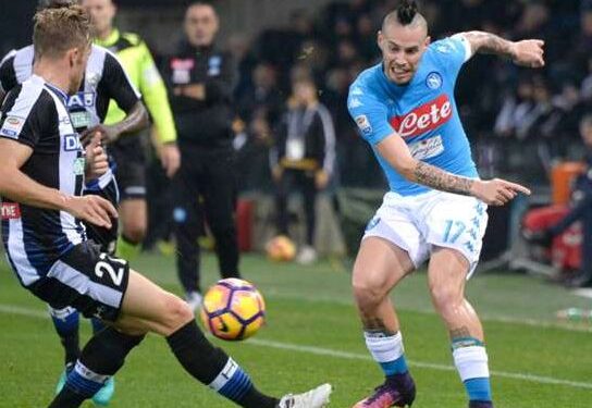Il Napoli batte un’Udinese disattenta