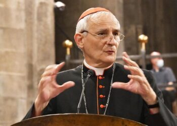 Il card. Zuppi all’apertura del Convegno Balducci