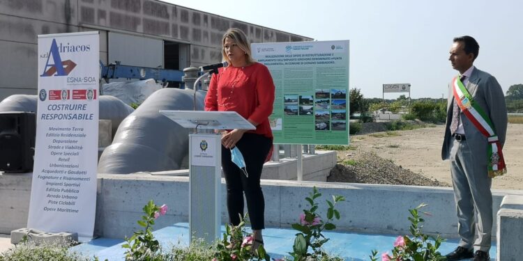 Inaugurata l’idrovora di Lignano