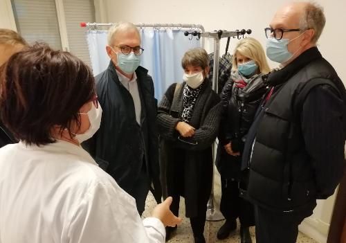 Inaugurati i punti tampone di Cividale e Tolmezzo