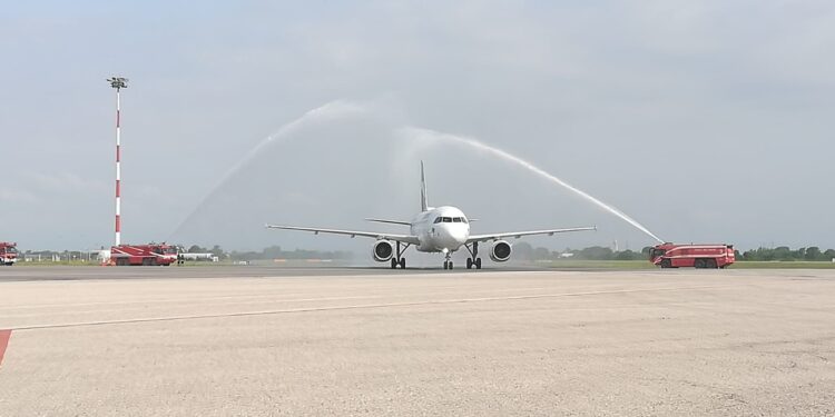 Inaugurato il volo Colonia-Ronchi