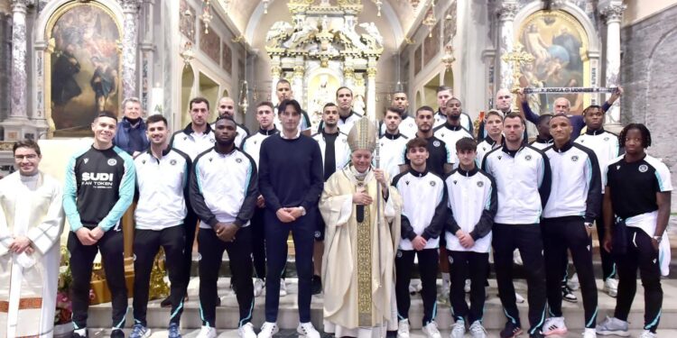 L’Udinese calcio a Castelmonte