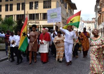 La grande festa degli immigrati cattolici