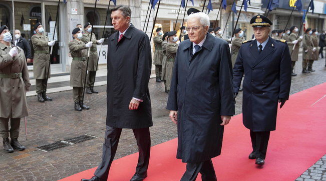 Mattarella a Gorizia: “Vetrina dell’autentico spirito europeo”