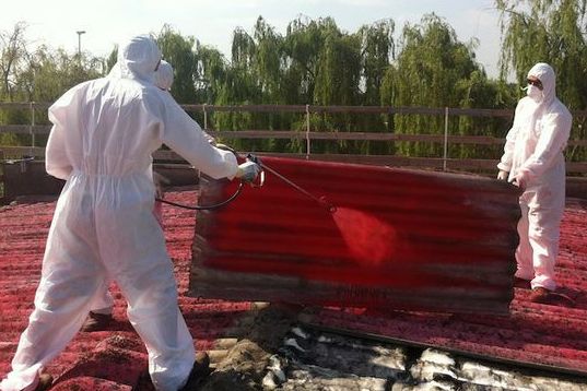 Medea, discarica clandestina di amianto