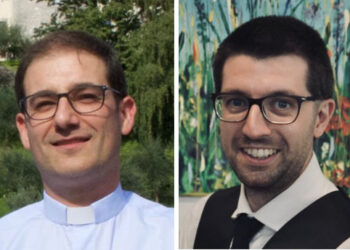 Don Daniele Antonello direttore di la Vita Cattolica e Radio Spazio, Giovanni Lesa all’Ufficio comunicazioni sociali