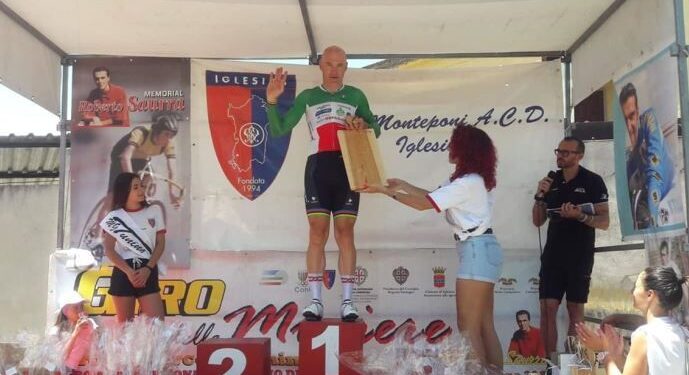 Michele Pittacolo sul podio in Sardegna