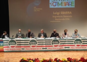 Montico riconfermato alla guida della Cisl regionale