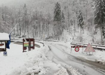 Nevicate eccezionali, isolata Sella Nevea