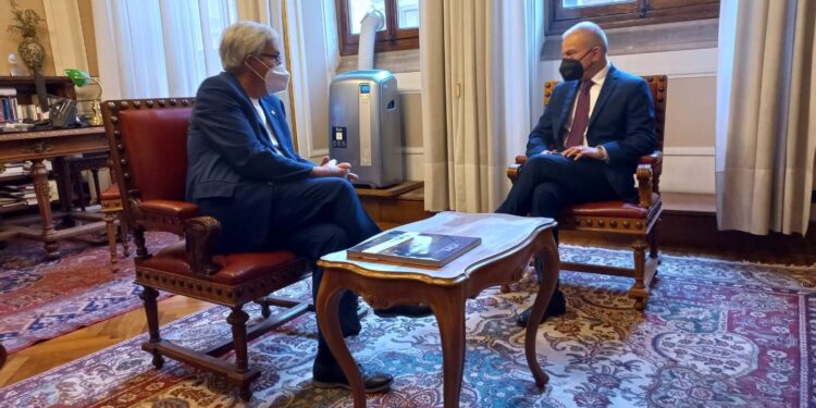 Nuovo questore, il benvenuto del sindaco