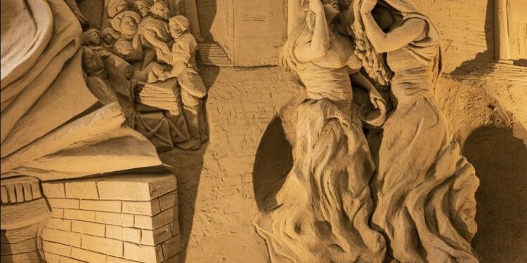 Oltre 55mila visite al Presepe di Sabbia di Lignano