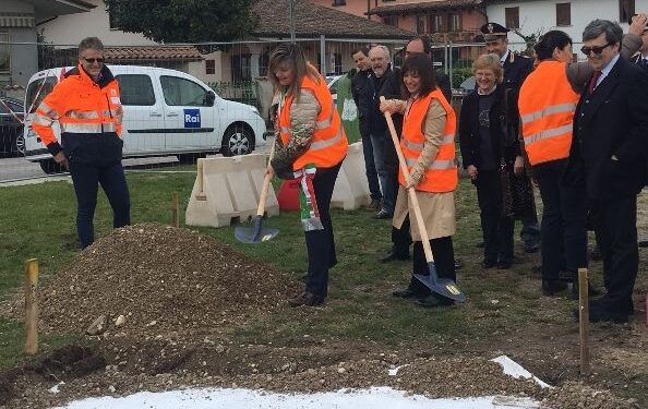 Palmanova-Manzano: prima pietra sul Torre