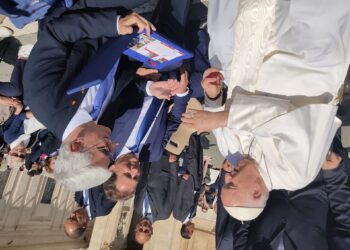 Papa Francesco benedice l’Afds di Udine