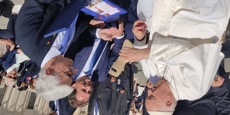 Papa Francesco benedice l’Afds di Udine