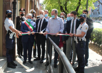 Presidio dei vigili in Borgo Stazione a Udine