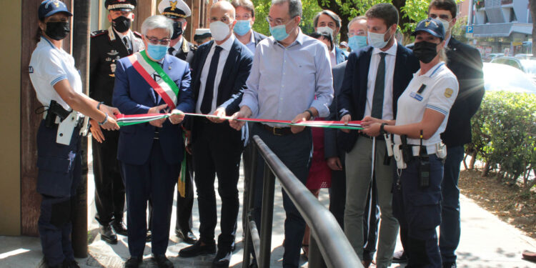 Presidio dei vigili in Borgo Stazione a Udine