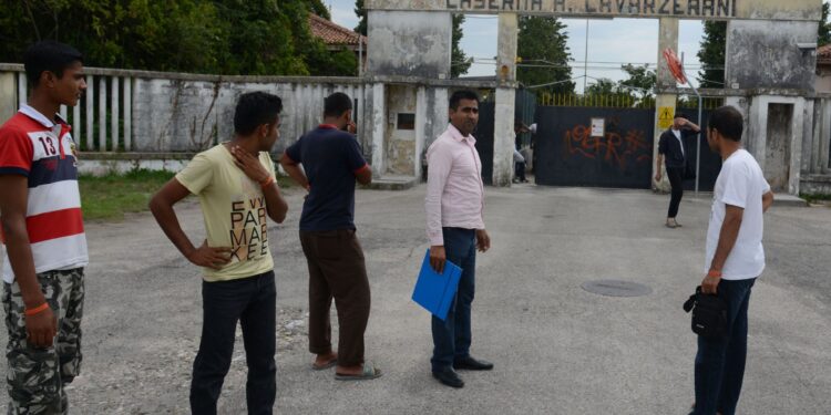 Blitz alla Cavarzerani: tutti in regola