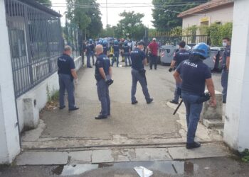 Protesta alla Cavarzerani, allarme rientrato