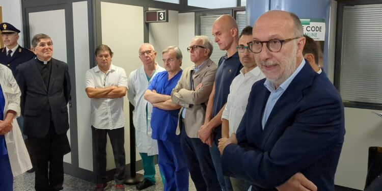 Punto di Polizia all’ospedale di Tolmezzo