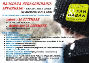 Raccolta straordinaria invernale da Pan&Gaban