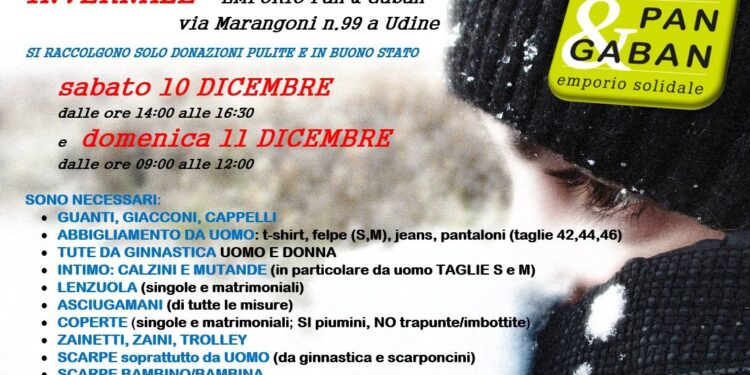 Raccolta straordinaria invernale da Pan&Gaban