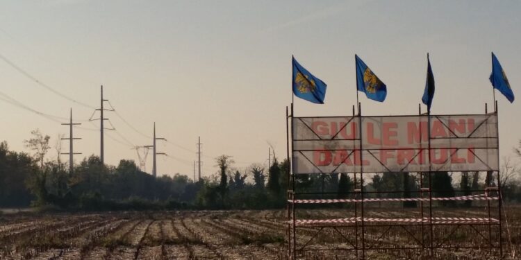 Renzi dà l’ok alla devastazione del paesaggio friulano