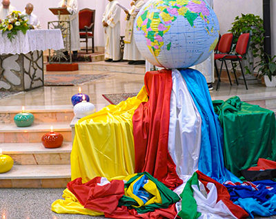 San Giorgio, in preghiera per i missionari
