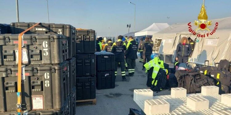 Sisma in Turchia, da Trieste un carico di aiuti