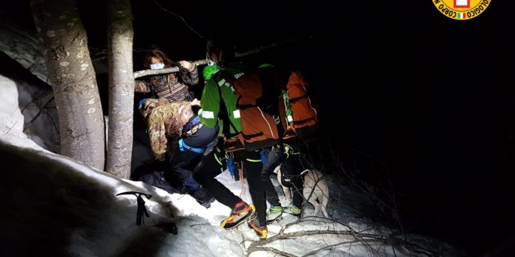 Soccorsi sui Musi di notte